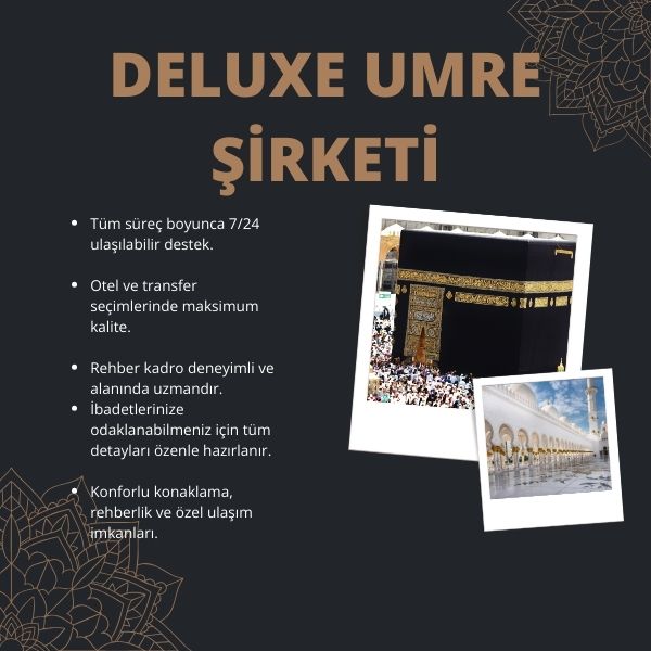 deluxe umre şirketi