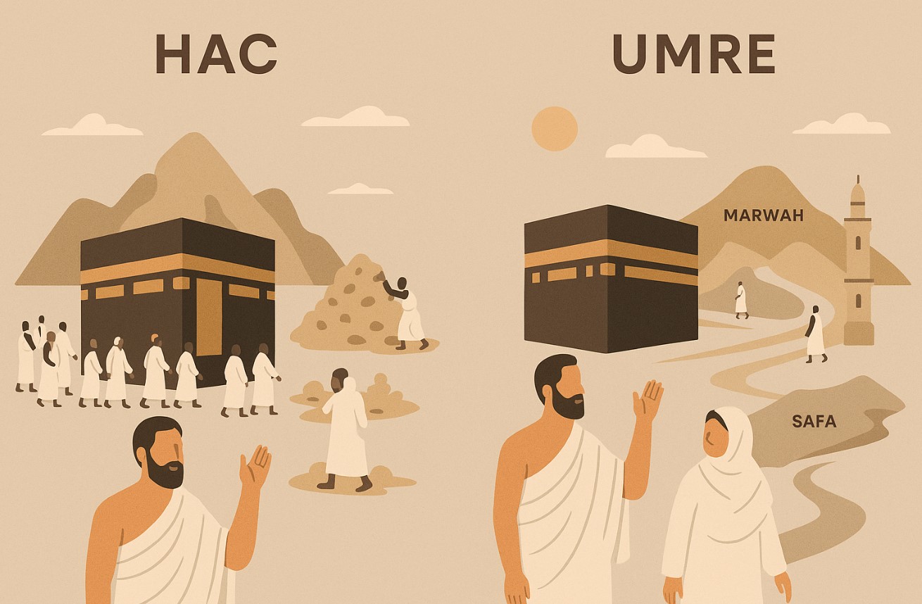 Hac ve Umre Arasındaki Fark Nedir